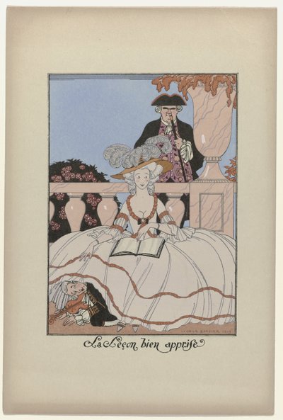 Věnec měsíců, 1919: Lekce dobře naučená od George Barbier