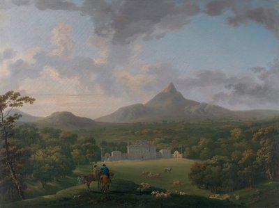 Powerscourt, hrabství Wicklow, Irsko od George Barret