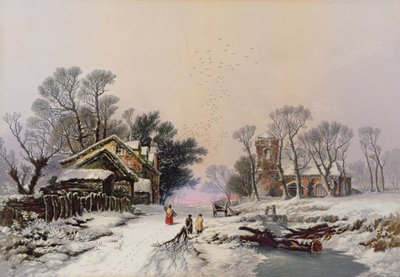 Zima (tisk) (viz také 46506) od George Baxter