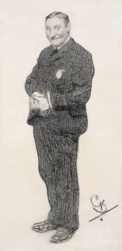 Portrét H. G. Wellse (tužka) od George Belcher