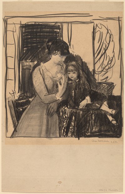 Anny a její matky od George Bellows