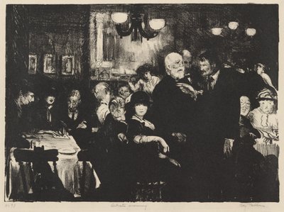 Umělecký večer od George Bellows