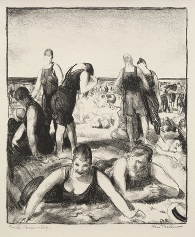 Koupaliště od George Bellows
