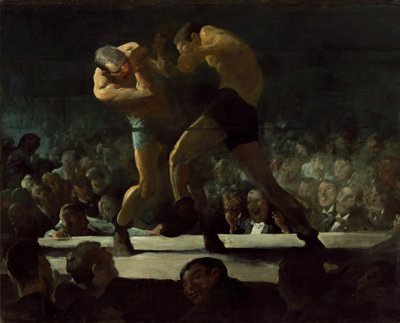 Klubová noc od George Bellows