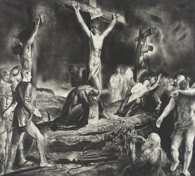Ukřižování Krista od George Bellows