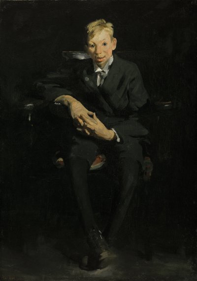 Frankie, varhaník od George Bellows