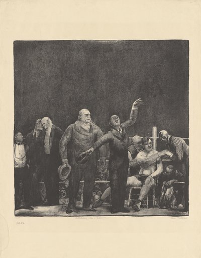 Představujeme Johna L. Sullivana od George Bellows