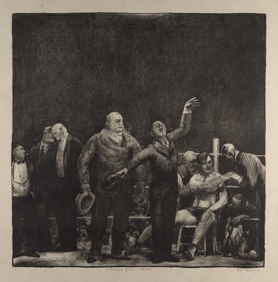 Představujeme Johna L. Sullivana od George Bellows