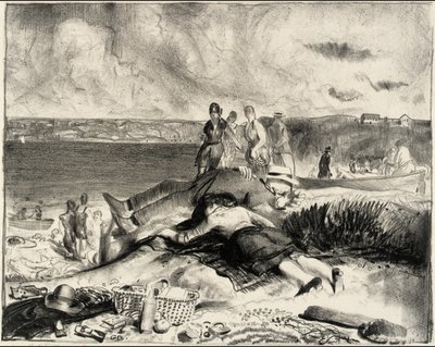 Nohy moře od George Bellows
