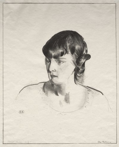 slečna Tateová od George Bellows