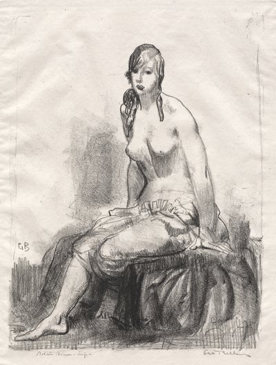 Ráno, aktová skica od George Bellows