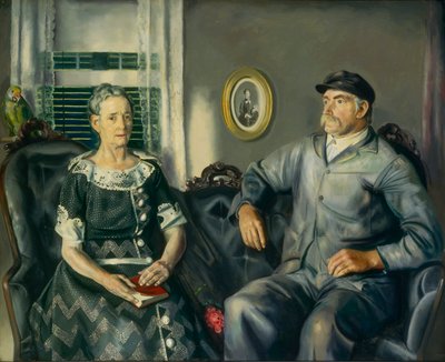 Pan a paní Phillip Wase od George Bellows