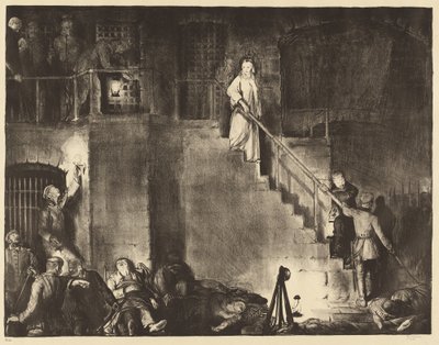 Vražda Edith Cavell od George Bellows