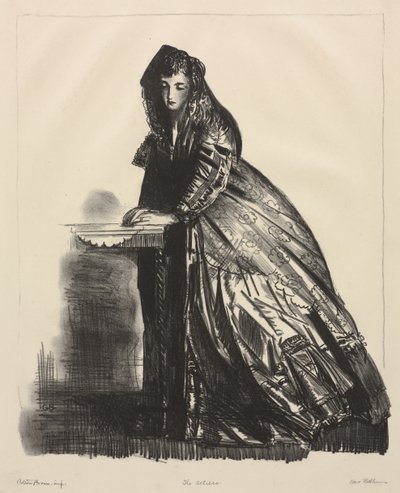 Herečka od George Bellows