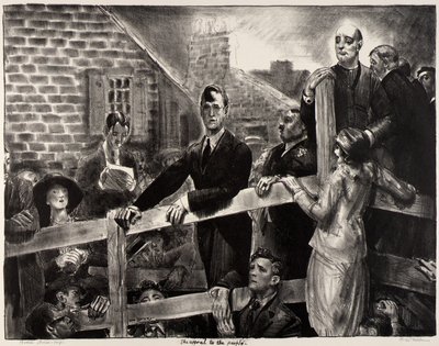 Výzva k lidu od George Bellows