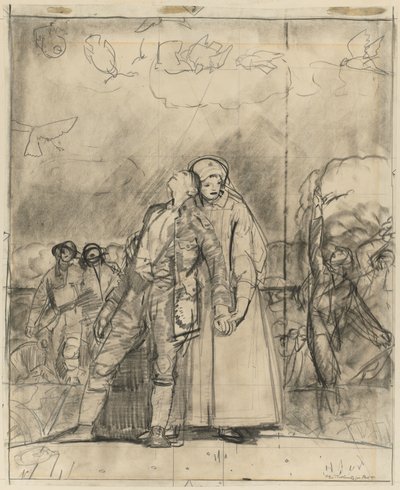Předvečer vítězství od George Bellows