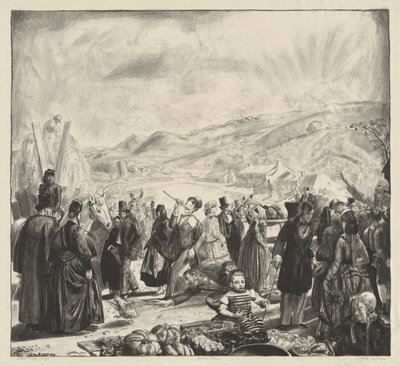 Irský jarmark od George Bellows