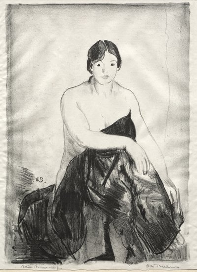 Model, Druhý kámen od George Bellows