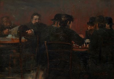 Hráči šachu od George Benjamin Luks