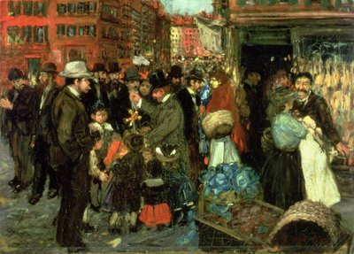 Hester Street od George Benjamin Luks