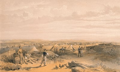 „Tábor 4. divize“, 1856 od George Brackenbury