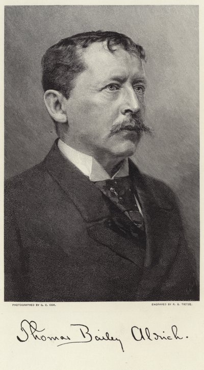Portrét Thomase Baileyho Aldricha od George C. Cox