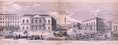 Panorama Londýna, 1849 od George C Leighton