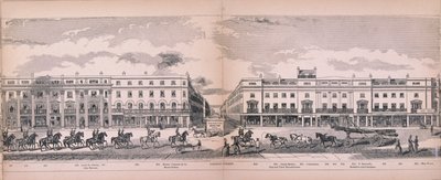 Panorama Londýna, 1849 od George C Leighton
