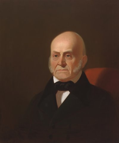 John Quincy Adams (1767-1848), asi 1850 (olej na plátně) od George Caleb Bingham