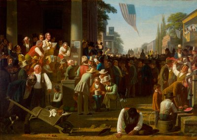 Verdikt lidu od George Caleb Bingham