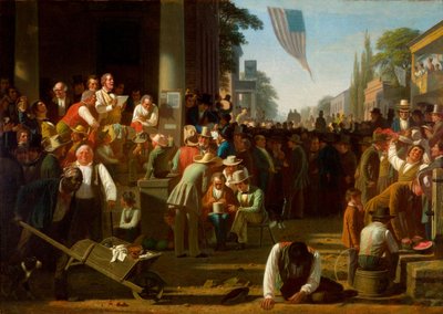 Verdikt lidu od George Caleb Bingham