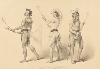 Hráči s míčem - č. 21 od George Catlin
