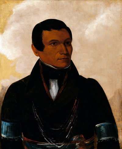 Cú-sick, syn náčelníka od George Catlin