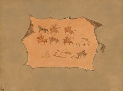 Faksimile doktorského roucha Pawnee, 18611869. od George Catlin