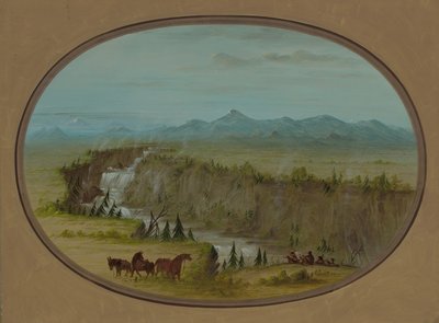 Falls of the Snake River, 18551869. od George Catlin