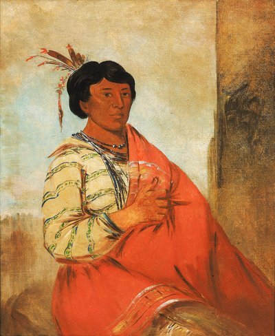 Gaw-záw-que-dung, Ten, který haló od George Catlin