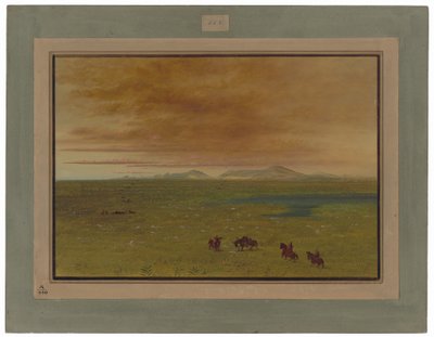 Great Washhouse, Pampa del Sacramento od George Catlin