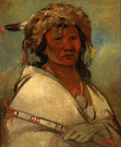 Velký hrdina, náčelník od George Catlin
