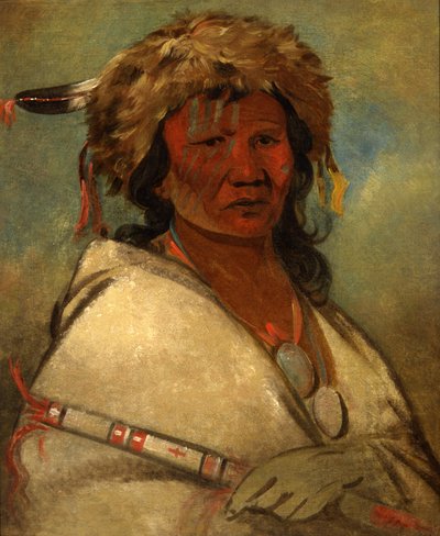 Velký hrdina, náčelník, 1845. od George Catlin