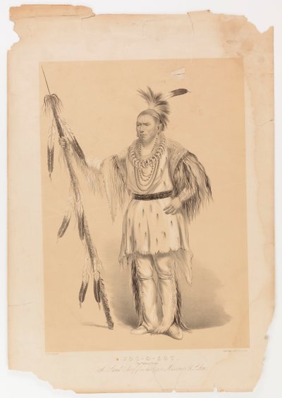 Joc-o-sot, chodící medvěd od George Catlin