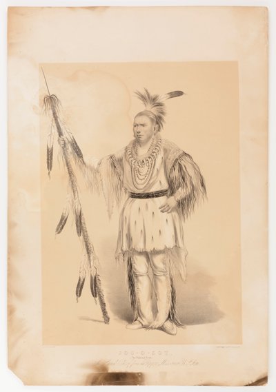 Joc-o-sot, chodící medvěd od George Catlin