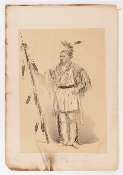 Joc-o-sot, chodící medvěd od George Catlin