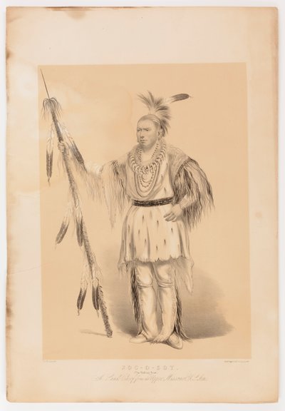 Joc-o-sot, chodící medvěd od George Catlin