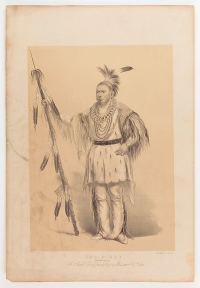 Joc-o-sot, chodící medvěd od George Catlin
