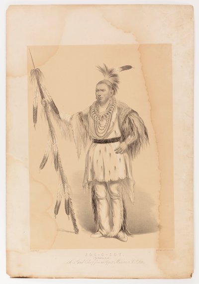 Joc-o-sot, chodící medvěd od George Catlin