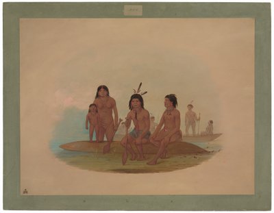 Indiáni z kmene Marahua od George Catlin
