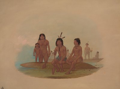 Indiáni Marahua, 18541869. od George Catlin
