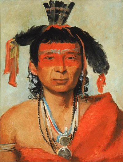 Másh-kee-wet, Velký Dandy od George Catlin