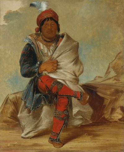 Mick-e-no-páh, náčelník kmene od George Catlin