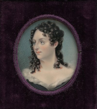 Paní George Catlin Clara Bartlet Gregory, ca. 1830. od George Catlin
